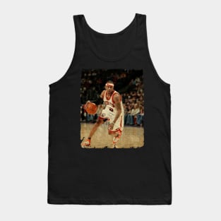 Allen Iverson in Denver Nuggets Tank Top